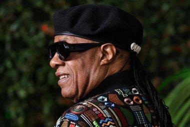 Stevie Wonder, Paramount Pictures 'ın 6 Şubat 2024' te Westwood, Los Angeles, Kaliforniya, ABD 'deki Regency Village Theatre' da düzenlenen 