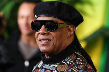 Stevie Wonder, Paramount Pictures 'ın 6 Şubat 2024' te Westwood, Los Angeles, Kaliforniya, ABD 'deki Regency Village Theatre' da düzenlenen 