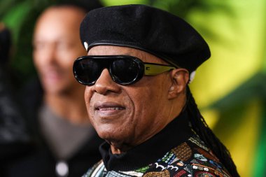 Stevie Wonder, Paramount Pictures 'ın 6 Şubat 2024' te Westwood, Los Angeles, Kaliforniya, ABD 'deki Regency Village Theatre' da düzenlenen 