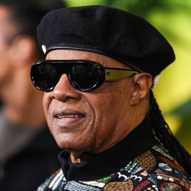 Stevie Wonder, Paramount Pictures 'ın 6 Şubat 2024' te Westwood, Los Angeles, Kaliforniya, ABD 'deki Regency Village Theatre' da düzenlenen 