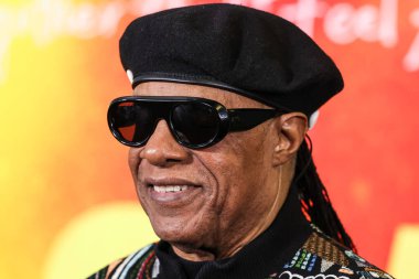 Stevie Wonder, Paramount Pictures 'ın 6 Şubat 2024' te Westwood, Los Angeles, Kaliforniya, ABD 'deki Regency Village Theatre' da düzenlenen 