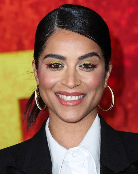 Lilly Singh, 6 Şubat 2024 'te Westwood, Los Angeles, Kaliforniya, ABD' deki Regency Village Theatre 'da düzenlenen 