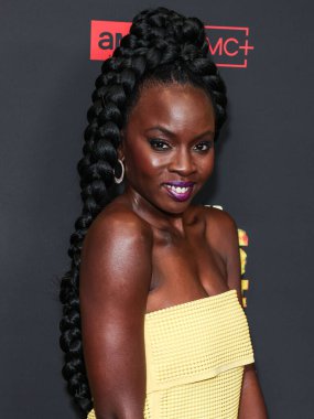 Danai Gurira, 7 Şubat 2024 'te Hollywood, Los Angeles, Kaliforniya, ABD' deki Linwood Dunn Tiyatrosu 'nda düzenlenen 1. Sezon' da Los Angeles 'taki AMC +' The Walking Dead 'in galasına geldi.