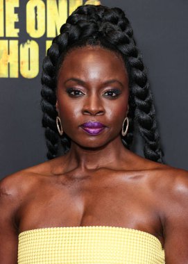 Danai Gurira, 7 Şubat 2024 'te Hollywood, Los Angeles, Kaliforniya, ABD' deki Linwood Dunn Tiyatrosu 'nda düzenlenen 1. Sezon' da Los Angeles 'taki AMC +' The Walking Dead 'in galasına geldi.