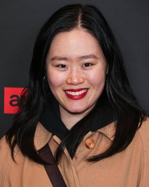 Michele Selene Ang, 7 Şubat 2024 'te Hollywood, Los Angeles, Los Angeles' ta Linwood Dunn Tiyatrosu 'nda düzenlenen 