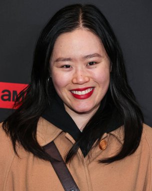 Michele Selene Ang, 7 Şubat 2024 'te Hollywood, Los Angeles, Los Angeles' ta Linwood Dunn Tiyatrosu 'nda düzenlenen 