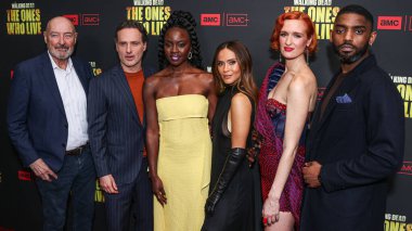 Terry O 'Quinn, Andrew Lincoln, Danai Gurira, Lesley-Ann Brandt, Breeda Wool ve Craig Tate, Pickford Center' daki Linwood Dunn Tiyatrosu 'nda düzenlenen 1.