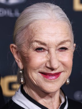 Helen Mirren, 10 Şubat 2024 'te Beverly Hilton Hotel' de düzenlenen 76. Yıllık Amerikan Yönetmenler Birliği (DGA) Ödülleri 'ne geldi.. 