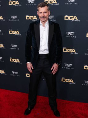 Nikolaj Coster-Waldau, 10 Şubat 2024 'te Beverly Hilton Oteli' nde düzenlenen 76. Yıllık Amerikan Yönetmenler Birliği (DGA) Ödülleri 'ne geldi.. 