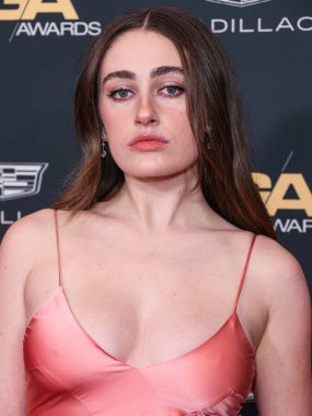 Rachel Sennott, Beverly Hilton Oteli 'nde 10 Şubat 2024' te düzenlenen 76. Yıllık Amerikan Yönetmenler Birliği (DGA) Ödülleri 'ne geliyor.. 