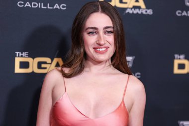 Rachel Sennott, Beverly Hilton Oteli 'nde 10 Şubat 2024' te düzenlenen 76. Yıllık Amerikan Yönetmenler Birliği (DGA) Ödülleri 'ne geliyor.. 