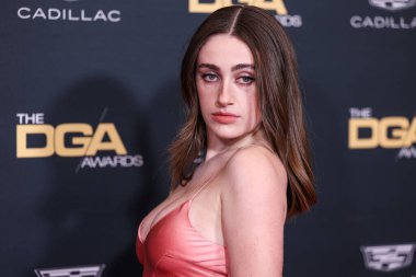 Rachel Sennott, Beverly Hilton Oteli 'nde 10 Şubat 2024' te düzenlenen 76. Yıllık Amerikan Yönetmenler Birliği (DGA) Ödülleri 'ne geliyor.. 