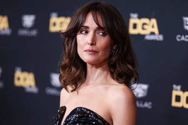 stock image Rose Byrne arrives at the 76th Annual Directors Guild Of America (DGA) Awards held at The Beverly Hilton Hotel on February 10, 2024 in Beverly Hills, Los Angeles, California, United States. 