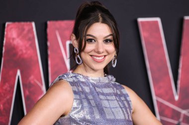 Kira Kosarin, 12 Şubat 2024 'te Westwood, Los Angeles, Kaliforniya' da Regency Village Theatre 'da düzenlenen Columbia Pictures' ın 'Madame Web' in dünya prömiyerine geldi..