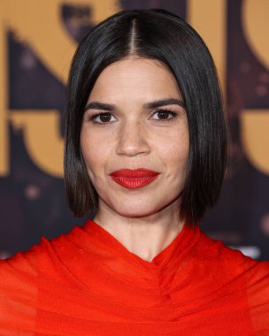 America Ferrera, 13 Şubat 2024 'te Hollywood, Los Angeles, Kaliforniya, ABD' deki Dolby Tiyatrosu 'nda düzenlenen 
