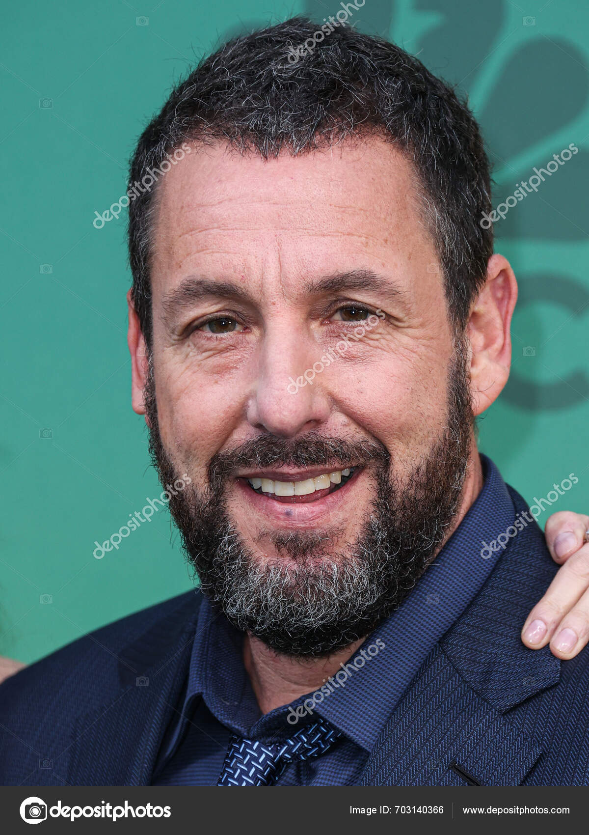 Adam Sandler Arrives 49Th Annual People's Choice Awards 2024 Held