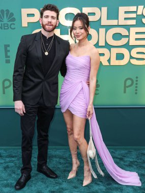 Bryan Greenberg ve eşi Jamie Chung, 18 Şubat 2024 'te Santa Monica, Los Angeles, Kaliforniya, ABD' deki Barker Hangar 'da düzenlenen 49..