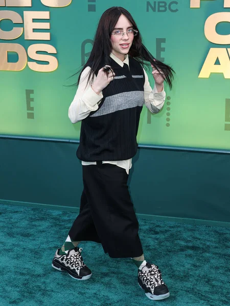 Billie Eilish, 18 Şubat 2024 'te Santa Monica, Los Angeles, Kaliforniya, ABD' de düzenlenen Barker Hangarı 'nda düzenlenen 49..