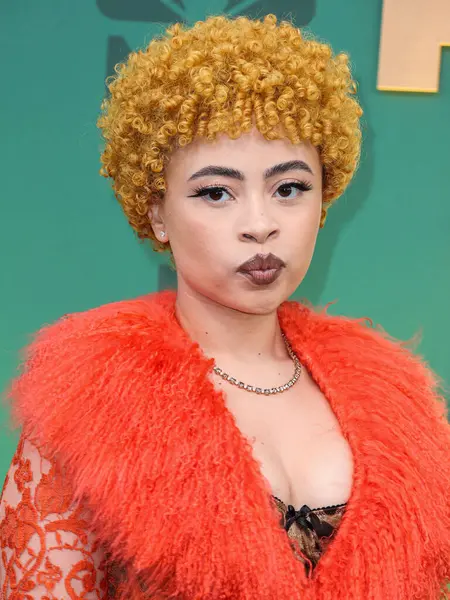 Dolce, Gabbana ve Levian mücevherleri giyen Ice Spice, 18 Şubat 2024 'te Santa Monica, Los Angeles, Kaliforniya, ABD' de düzenlenen 49. Geleneksel People 's Choice Ödülleri 2024' e ulaştı.. 