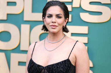 Katie Maloney, 18 Şubat 2024 'te Santa Monica, Los Angeles, Kaliforniya, ABD' de düzenlenen Barker Hangarı 'nda düzenlenen 49..