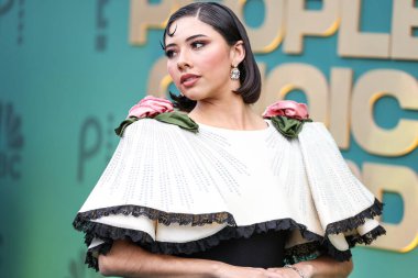 Xochitl Gomez, 18 Şubat 2024 'te Santa Monica, Los Angeles, Kaliforniya, ABD' de düzenlenen The Barker Hangar 'da düzenlenen 49..