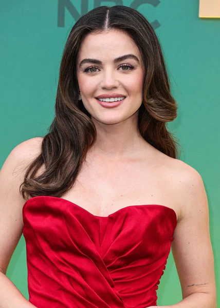 Lucy Hale 'in Dior elbisesi, Jimmy Choo ayakkabıları ve Simon G mücevherleri 18 Şubat 2024' te Santa Monica, Los Angeles, Kaliforniya, ABD 'de düzenlenen 49.