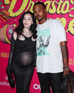 Bhad Bhabie (Danielle Peskowitz Bregoli) ve erkek arkadaşı Le Vaughn, Los Angeles Premiere Of Shout 'a geldiler! Stüdyolar, Her Şey Komedi ve Ütopya 'nın Haziran' ı 20 Şubat 2024 'te Hollywood, Los Angeles' taki TCL Çin 6 Tiyatrosu 'nda düzenlendi.