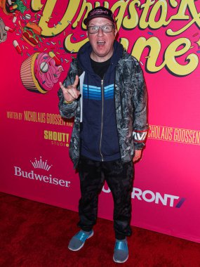 Nick Swardson, Los Angeles Çığlık 'ın galasına geliyor! Stüdyolar, Her Şey Komedi ve Ütopya 'nın Haziran' ı 20 Şubat 2024 'te Hollywood, Los Angeles, Kaliforniya, ABD' deki TCL Çin 6 Tiyatrosu 'nda düzenlendi.. 