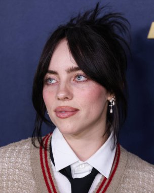 Vivienne Westwood 'u giyen Billie Eilish, 24 Şubat 2024' te ABD 'nin Kaliforniya eyaletinin Los Angeles kentindeki Shrine Auditorium ve Expo Hall' da düzenlenen 30.. 