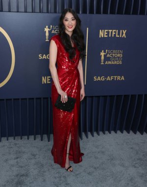 Clara Wong 'un giydiği Iris Van Herpen Couture elbisesi ve Brandon Blackwood ayakkabıları 24 Şubat 2024' te ABD 'nin Los Angeles şehrinde düzenlenen Shrine Auditorium ve Expo Hall' da düzenlenen 30.. 