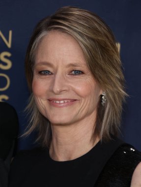 Jodie Foster, Shrine Konser Salonu ve Fuar Salonu 'nda 24 Şubat 2024' te düzenlenen 30. Yıllık Sinema Oyuncuları Loncası Ödülleri 'ne ulaştı.. 