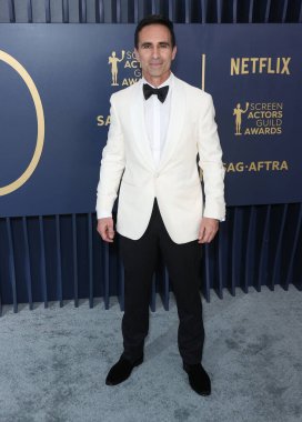 Nestor Carbonell, Shrine Konser Salonu ve Fuar Salonu 'nda düzenlenen 30. Geleneksel Sinema Oyuncuları Loncası Ödülleri' ne 24 Şubat 2024 'te Los Angeles, Kaliforniya, ABD' de ulaştı..