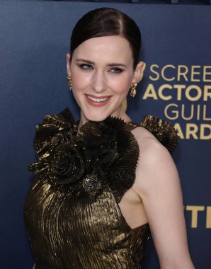 Tamara Ralph 'i giyen Rachel Brosnahan, 24 Şubat 2024' te ABD 'nin Kaliforniya eyaletinin Los Angeles kentinde düzenlenen Shrine Konser Salonu ve Fuar Salonu' nda düzenlenen 30.. 