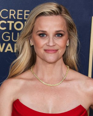 Reese Witherspoon 'un giydiği Elie Saab elbisesi, Aquazzura ayakkabıları ve Bucherer mücevherleri 24 Şubat 2024' te ABD 'nin Los Angeles, Kaliforniya, ABD' deki Shrine Auditorium ve Expo Hall 'da düzenlenen 30.. 