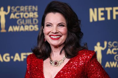 Fran Drescher, 24 Şubat 2024 'te ABD' nin Kaliforniya eyaletinin Los Angeles kentinde düzenlenen Shrine Oditoryumu ve Fuar Salonu 'nda düzenlenen 30..