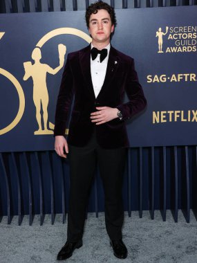 Charlie Hiscock, Shrine Konser Salonu ve Fuar Salonu 'nda 24 Şubat 2024' te düzenlenen 30. Yıllık Sinema Oyuncuları Loncası Ödülleri 'ne geliyor.. 