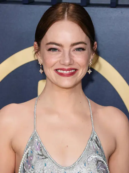 Emma Stone Arrives 30Th Annual Screen Actors Guild Awards Held — Stock Photo, Image