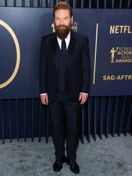 stock image Kenneth Branagh arrives at the 30th Annual Screen Actors Guild Awards held at the Shrine Auditorium and Expo Hall on February 24, 2024 in Los Angeles, California, United States.