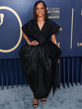 Nischelle Turner, 24 Şubat 2024 'te ABD' nin Kaliforniya eyaletinin Los Angeles kentinde Shrine Konser Salonu 'nda düzenlenen 30.. 