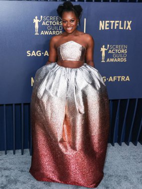 Phylicia Pearl, Shrine Auditorium ve Expo Hall 'da düzenlenen 30. Yıllık Sinema Oyuncuları Loncası Ödülleri' ne 24 Şubat 2024 'te Los Angeles, Kaliforniya, ABD' de ulaştı.. 