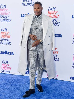 Özel yapım Versace giyen Colman Domingo, 25 Şubat 2024 'te Santa Monica, Los Angeles, Kaliforniya' da düzenlenen 2024 Yıllık Bağımsız Film Ruhu Ödülleri 'ne (39..