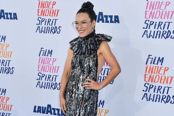 stock image Ali Wong arrives at the 2024 Film Independent Spirit Awards (39th Annual Film Independent Spirit Awards) held at the Santa Monica Beach on February 25, 2024 in Santa Monica, Los Angeles, California, United States. 