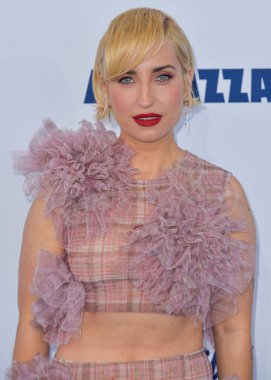 Sivilceli Zoe Lister-Jones, Santa Monica, Los Angeles, Kaliforniya, ABD 'de 25 Şubat 2024' te düzenlenen 2024 Yıllık Bağımsız Film Ruhu Ödülleri 'ne (39..