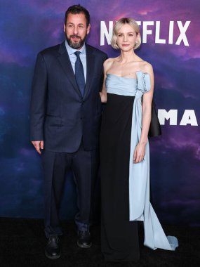 Adam Sandler ve Carey Mulligan, Netflix 'in 26 Şubat 2024' te Hollywood 'daki Mısırlı Tiyatrosu' nda düzenlenen 'Spaceman' in Los Angeles Özel Gösterimi 'ne geldiler.. 