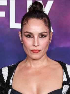 Noomi Rapace arrives at the Los Angeles Special Screening Of Netflix's 'Spaceman' held at The Egyptian Theatre Hollywood on February 26, 2024 in Hollywood, Los Angeles, California, United States.  clipart