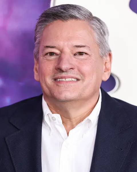 stock image Ted Sarandos arrives at the Los Angeles Special Screening Of Netflix's 'Spaceman' held at The Egyptian Theatre Hollywood on February 26, 2024 in Hollywood, Los Angeles, California, United States. 