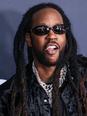 2 Chainz, Los Angeles 'taki STARZ' ın 'BMF' (Siyah Mafya Ailesi) galasına 29 Şubat 2024 'te Hollywood Atletizm Kulübü' nde düzenlenen 3..