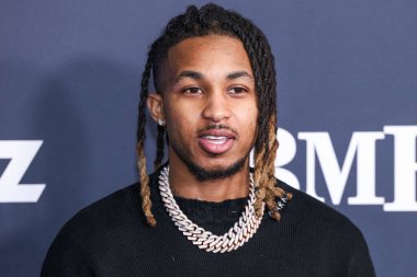 DDG, Los Angeles 'taki STARZ' ın 'BMF' (Siyah Mafya Ailesi) galasına 29 Şubat 2024 'te Hollywood Atletizm Kulübü' nde gerçekleştirildi..