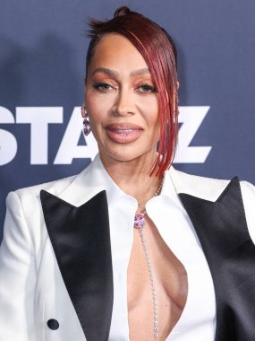 La Anthony, Los Angeles 'taki STARZ' ın 'BMF' (Siyah Mafya Ailesi) galasına 29 Şubat 2024 'te Hollywood Atletizm Kulübü' nde gerçekleştirildi.. 