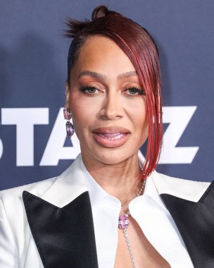 La Anthony, Los Angeles 'taki STARZ' ın 'BMF' (Siyah Mafya Ailesi) galasına 29 Şubat 2024 'te Hollywood Atletizm Kulübü' nde gerçekleştirildi.. 